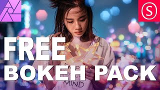 FREE Bokeh Effect Pack + 3 Best tricks for Overlays - Affinity Photo Tutorial screenshot 3