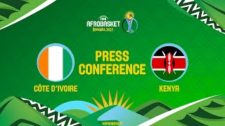 Cote d'Ivoire v Kenya - Press Conference