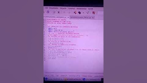 Interpolación de Lagrange en Python