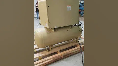 Used Ingersoll Rand 15 HP Rotary Screw Air Compressor 480 Volt