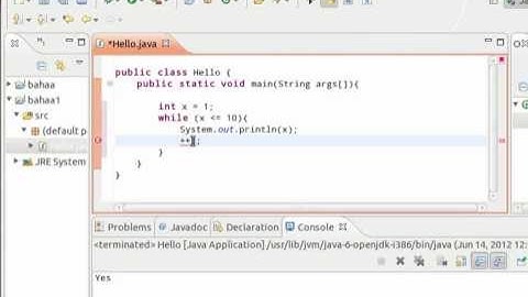 java tutorial - 8 - While Loop - تعلم البرمجة بلغة جافا
