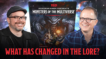 What Has Changed In The Lore | Mordenkainen Presents: Monsters of the Multiverse | D&D