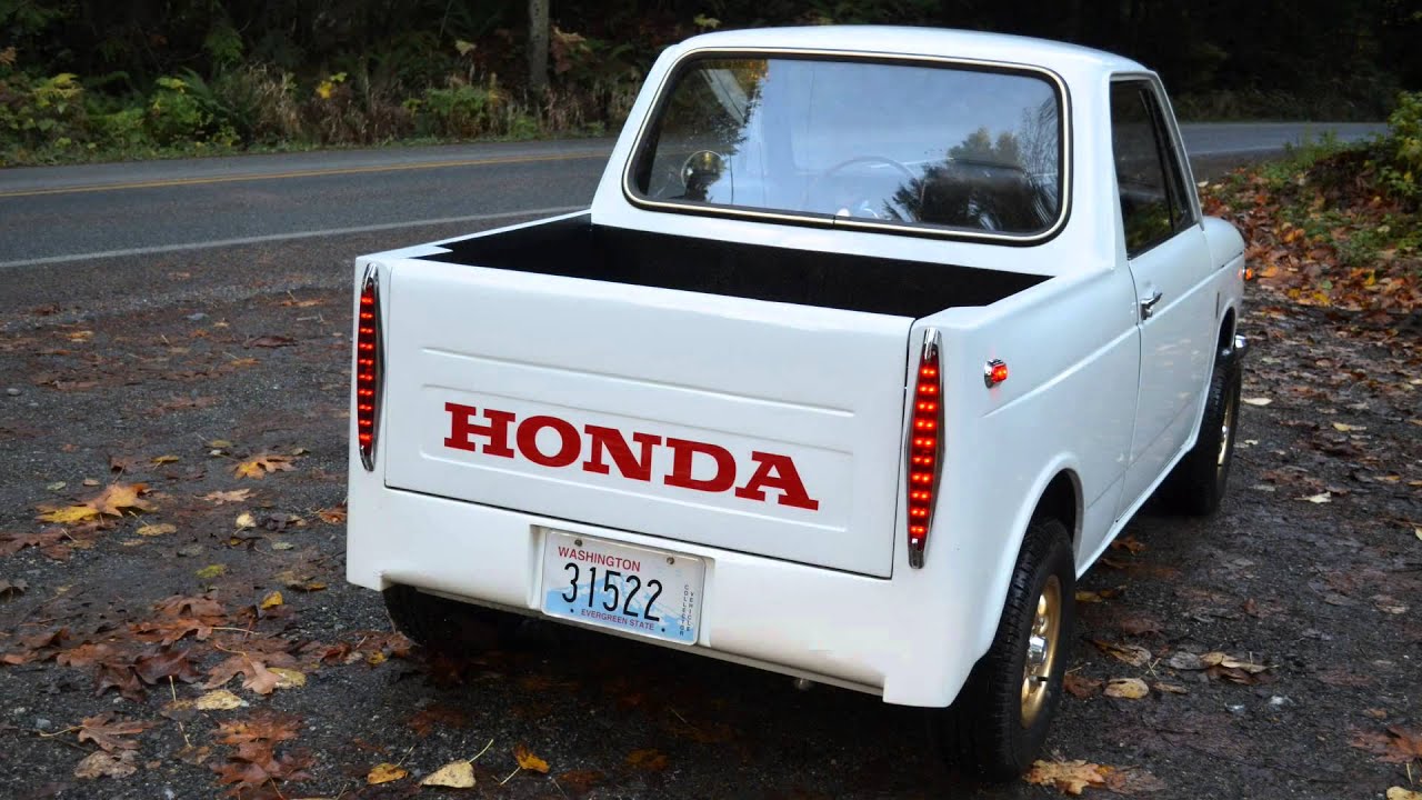 1971 Honda 600 Custom Pickup Truck Youtube