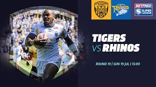 Highlights | Castleford Tigers v Leeds Rhinos | 2026 Betfred Super League | Round 19