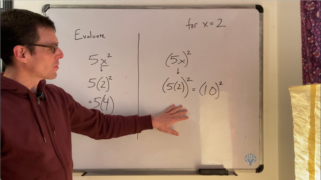 More Examples of Evaluating Expressions - YouTube
