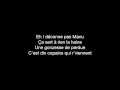 Manu Renaud Paroles 