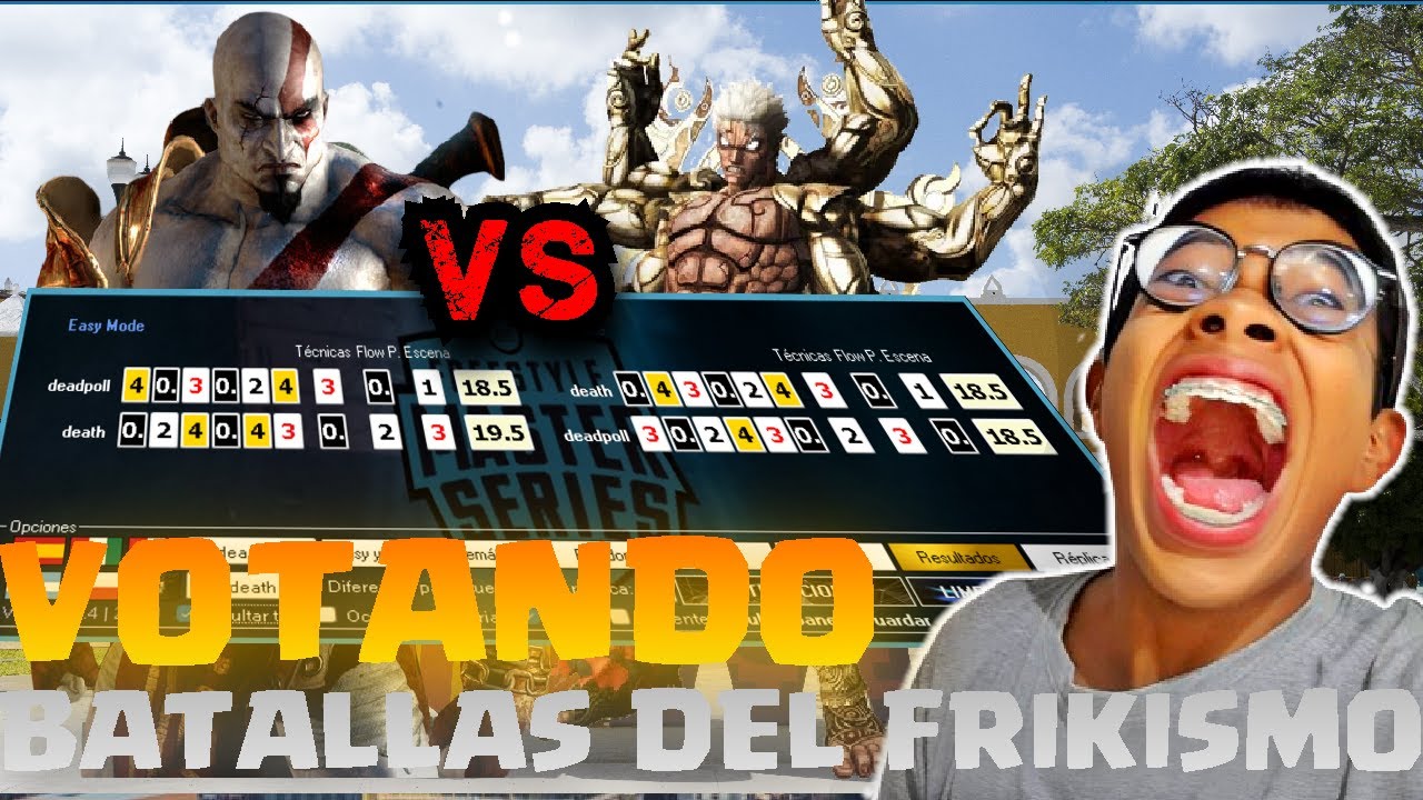 💥 UNA BATALLA MUY FRENÉTICA 💥 | 👹 VOTANDO KRATOS vs ASURA EN FORMATO FMS 👹 | Keyblade