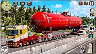 Oil Tanker Transport Driving Simulator - Heavy Cargo Transporter Truck Driver - Android GamePlay screenshot 5
