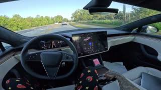 Self-Driving Pov 2026 Tesla Model S Full Autopilot Experience Asmr