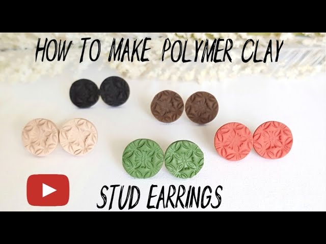 How to Bake Polymer Clay Earrings — Homemade Earrings Hobby