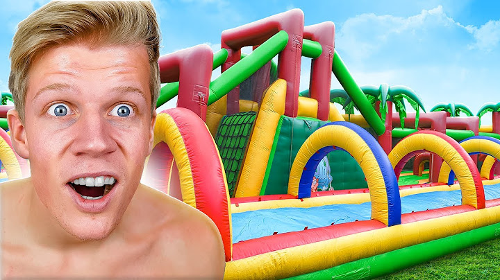 Ik Bouwde Een Waterpark In Mijn Tuin!