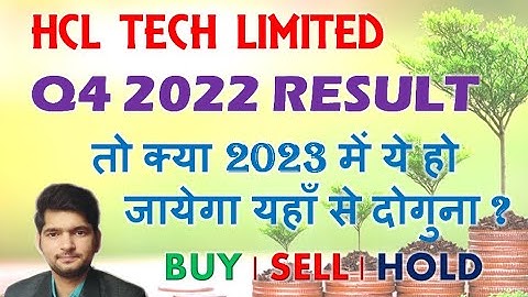 HCL Tech Share/Stock q4 result 2022, latest news today, Result today, Results, Review, Analysis