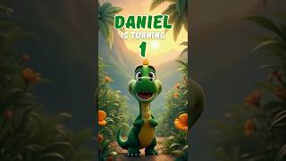 Dinosaur Birthday Video Invitation