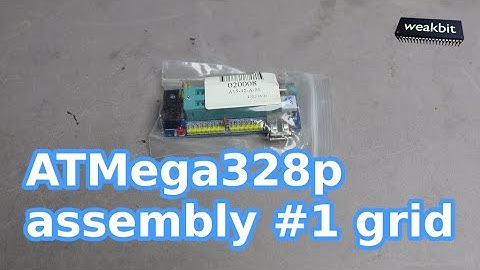 Assembly ATMega328P #1 grid