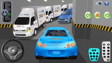 New GTR car Stuck in Parking Garage - 3D Driving Class 2025 - 3D Driving Class - Car Game