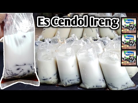 Lebih Praktis! Es CENDOL HITAM Super Enak Dan Segarrr | Ide Jualan Minuman Bulan Puasa Cepat Lakunya