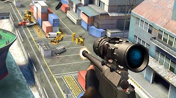 Pure Sniper Z9 Docks - City Sniper Game Level 22-28 Android Gameplay