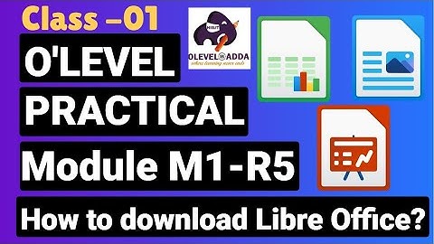 Module Code- M1-R5 |Information Technology Tools |NIELIT OLEVEL Practical Questions - 1,2|Class-01