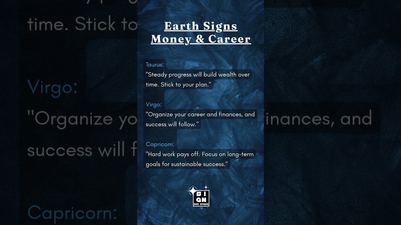 Earth Signs Build Your Career Wealth This Week Earthsigns