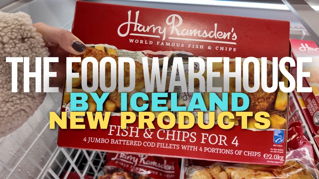 The Food Warehouse by Iceland Tour - Incredible New Products – November 2024 [4K]