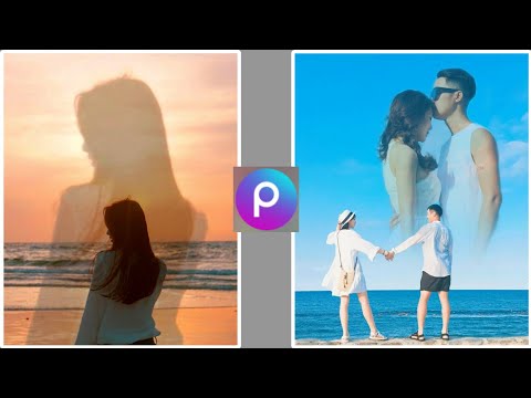 Picsart| Cách lồng ghép 2 ảnh thành một ảnh, đơn giản mà đẹp - Photo editing