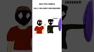 Mivii THE COMICS- VOL V: NO CARRY-ONS REQUIRED #bassmusic #comicart #housegenres