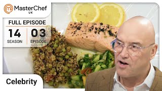 When Salmon Meets Mango | MasterChef UK Celebrity | S14 EP03