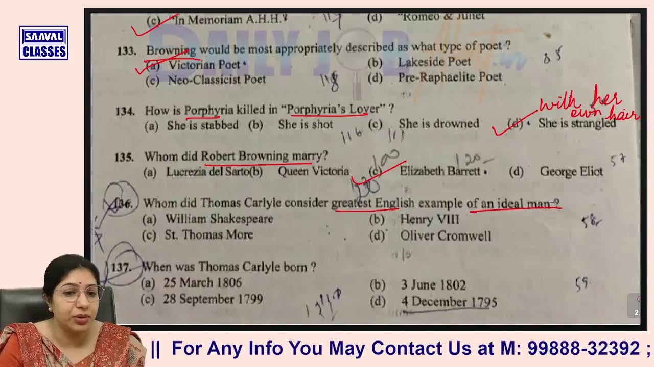 Previous Paper 2020 Master Cadre English