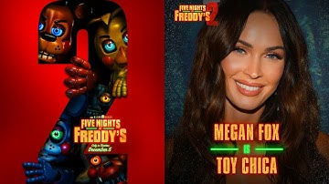 FNAF 2 MOVIE VOICE CAST IS INSANE! (MEGAN FOX & MATPAT?!)