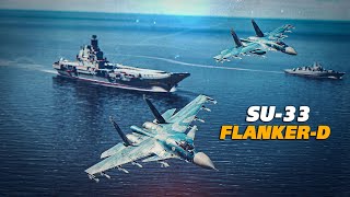 Naval Operations | SU-33 Flanker-D Vs F/A-18F Super Hornet | Digital Combat Simulator | DCS |