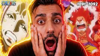 WHO ARE ALL THESE VEGAPUNKS! | One Piece Ep 1091 & 1092 Reaction