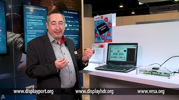 VESA Video Compression Demos CES 2018
