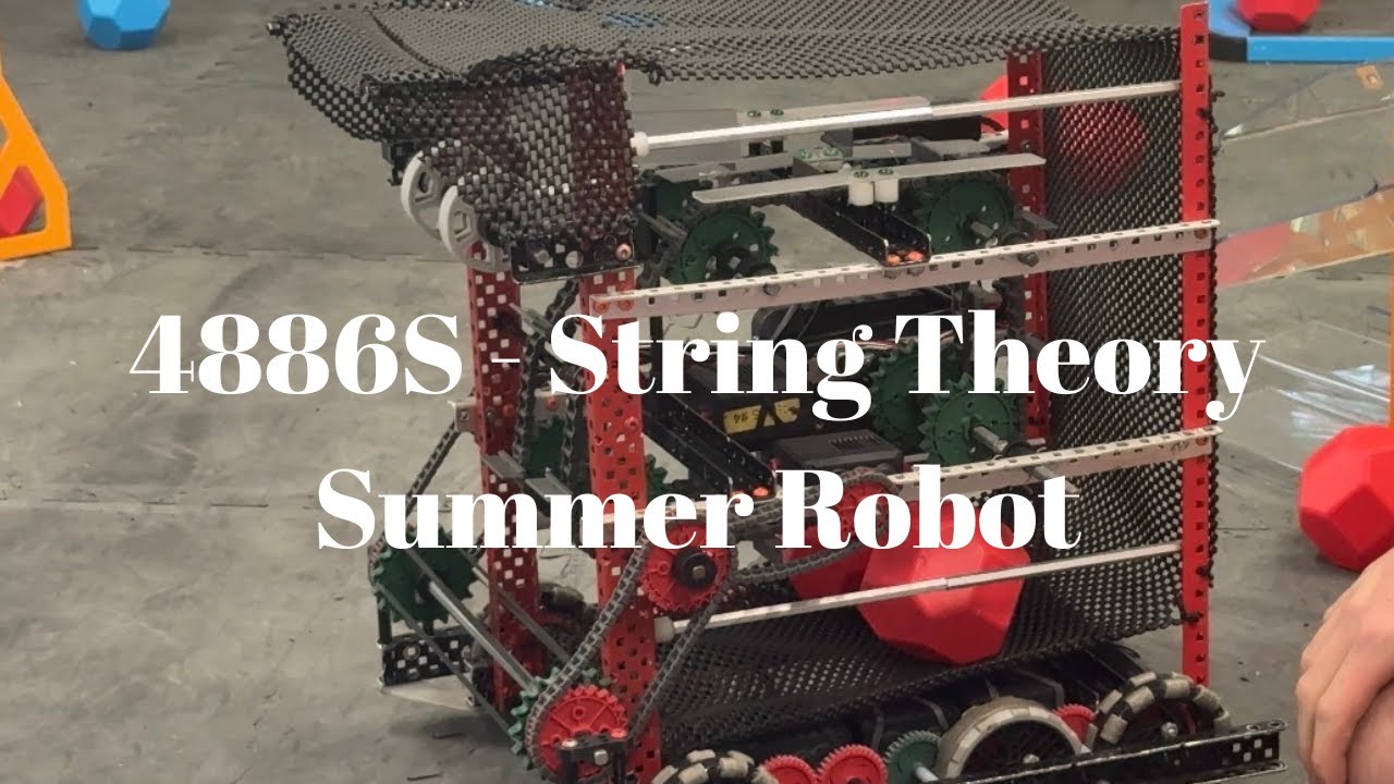4886S String Theory Mid Summer Robot Vex Push Back