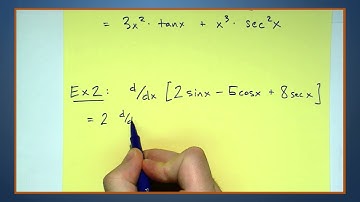 Video 2  Derivatives of Trig Functions Part 2