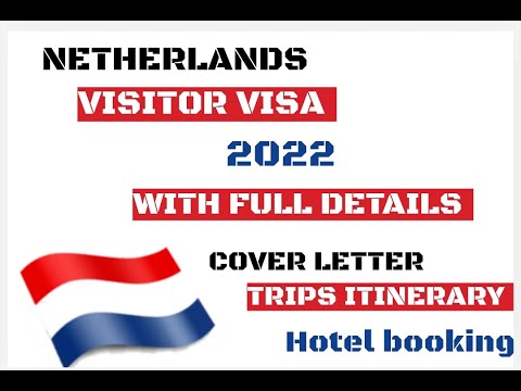 How to apply Netherlands visitor visa