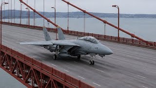 F-14 Tomcat landing on the bridge. #aviation #f14tomcat #military #combataircraft