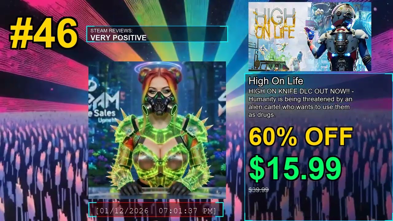 Top 41-50 Steam Game Deals - January 12, 2026