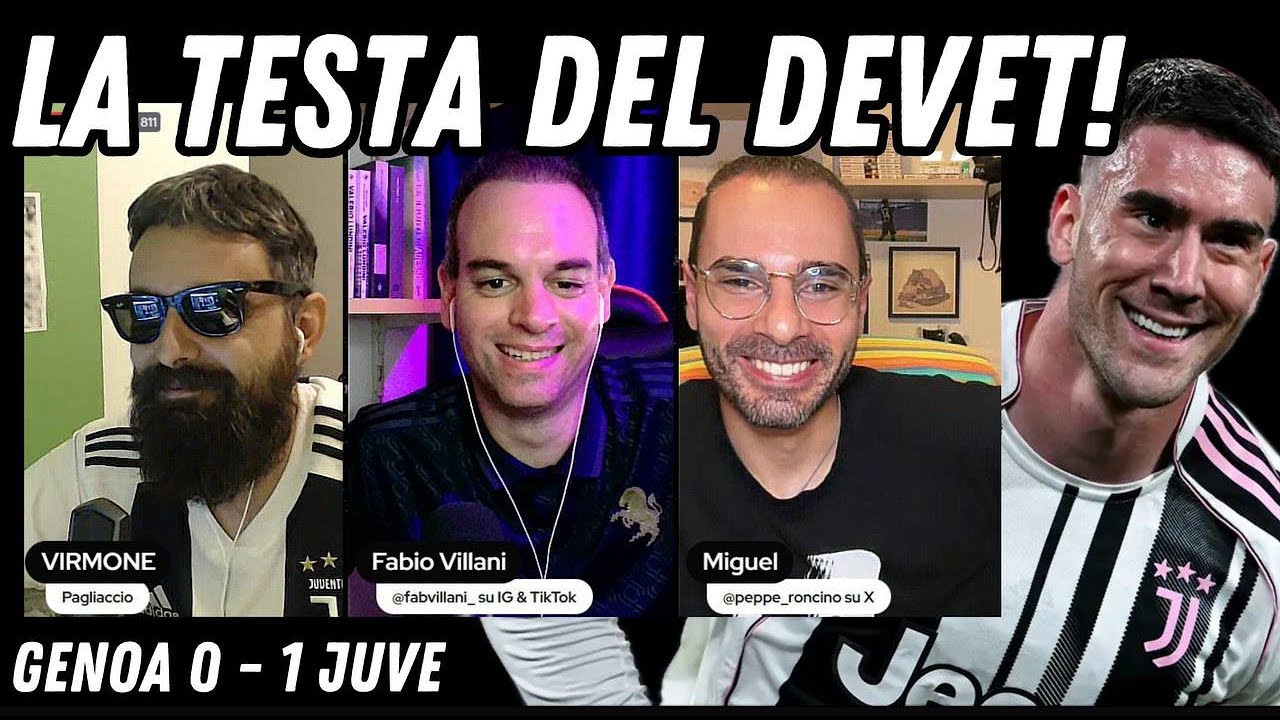 GENOA-JUVENTUS LIVE REACTION
