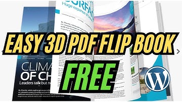 Hoe maak je een gratis echte 3D-flipboek-PDF-viewer voor je WordPress-website (2024)