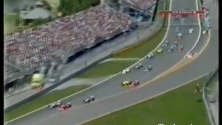 F1 Canadian GP 2001 Michael Schumacher vs Ralf Schumacher