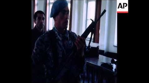 SYND 27 9 79 FOUR PALESTINIANS ON TRIAL FOR SIEGE OF EGYPTIAN EMBASSY