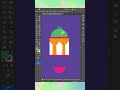 🎨 Master Stunning Ramzan Artwork in Just 5 Minutes! #shorts #RamadanwithYouTube
