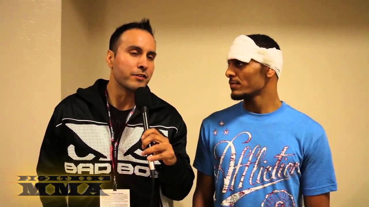 A J  McKee post fight interview Bellator 147