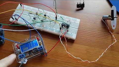 mBlock- Arduino- 17: Control de motor con L293D usando PWM