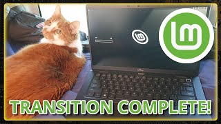 finalizing a linux mint debian edition computer setup