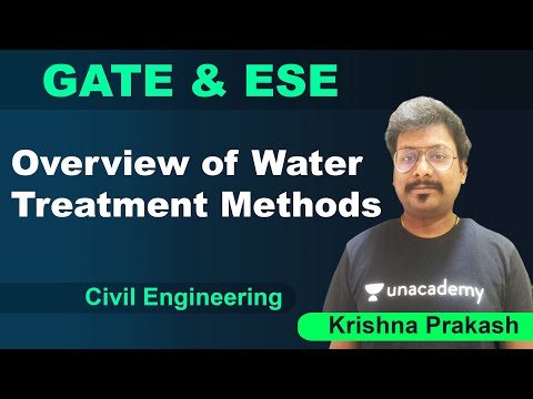 Overview of Water Treatment Methods | Civil Engineering | Krishna Prakash
