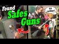 WE FOUND GUNS & SAFES in this locker bought at the abandoned storage auction. INCREDIBLE FINDS!