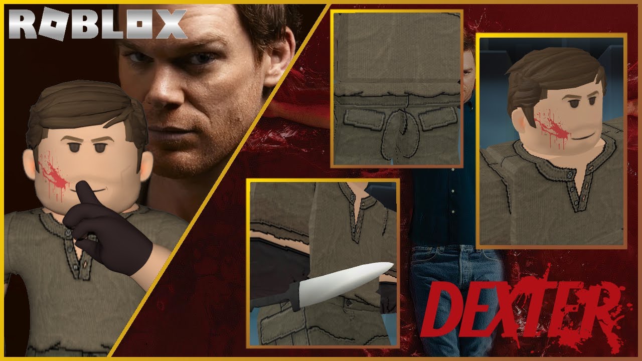 Roblox DEXTER - Dexter Morgan Roblox Cosplay Showcase - YouTube