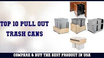 Top 10 Pull Out Trash Cans to buy in USA 2021 | Price & Review