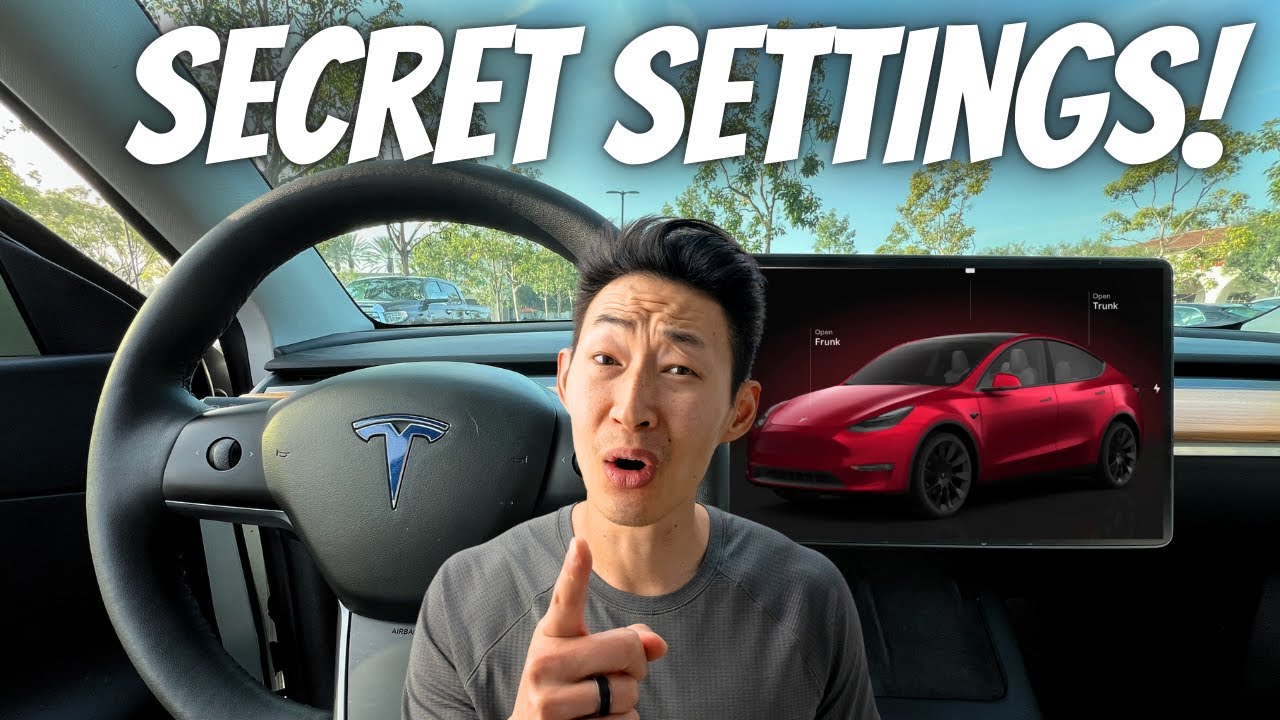 20 Secret Best Settings to Change in Your Tesla - YouTube